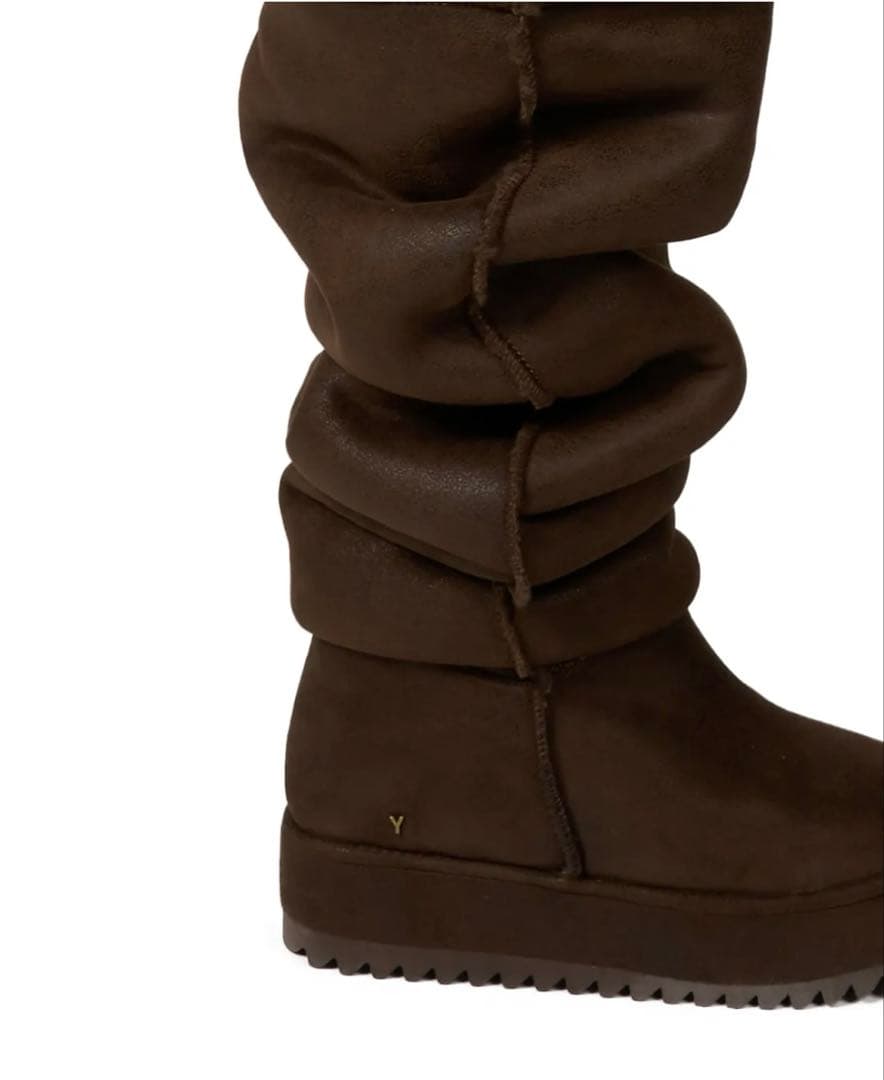 YELLO CACAO LOOSE FIT LONG BOOTS Mサイズ