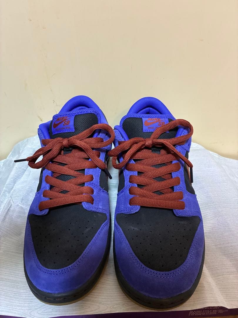 ナイキ SB ダンク ロー プロ \"ペルシアンバイオレット/シナモン\"