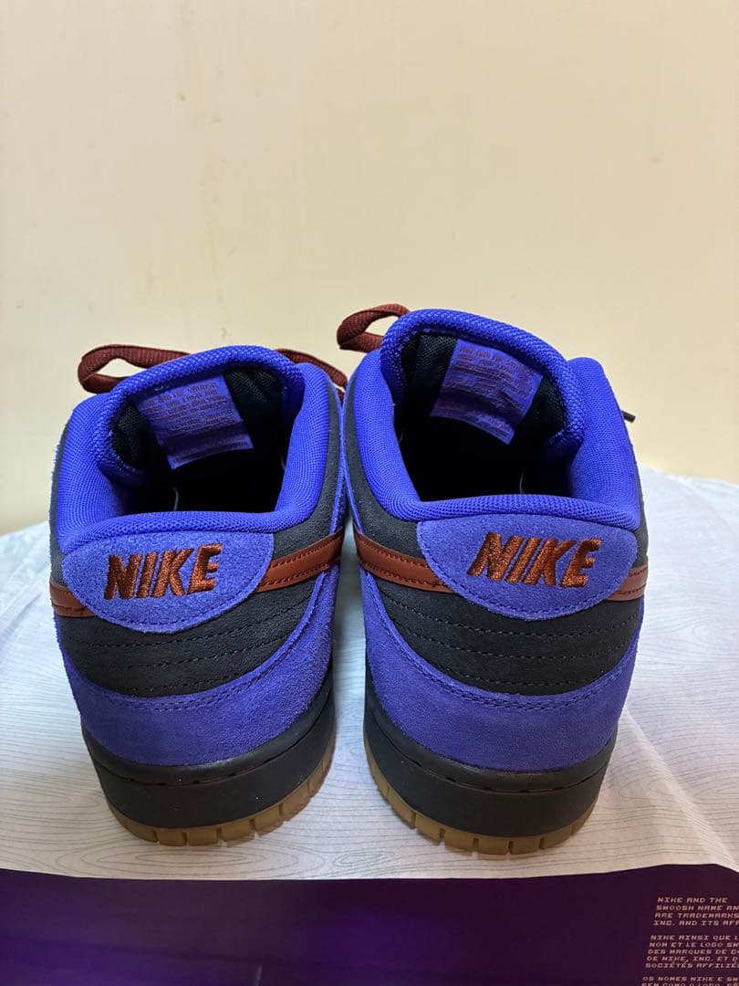 ナイキ SB ダンク ロー プロ \"ペルシアンバイオレット/シナモン\"