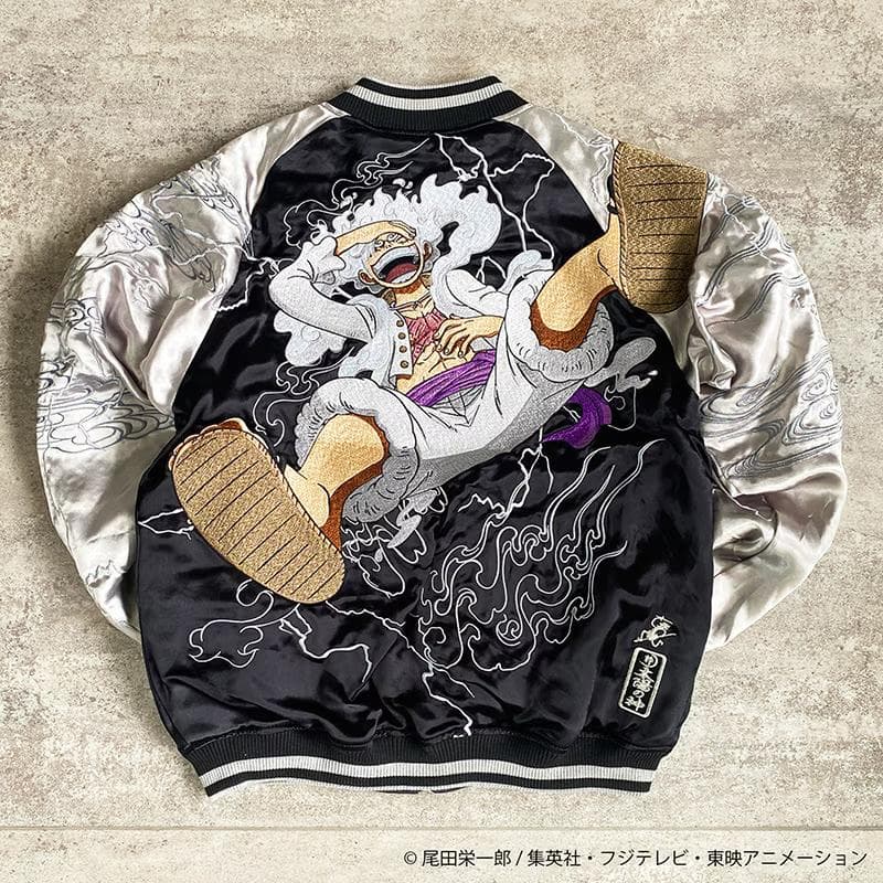 ワンピース ニカ スカジャン ルフィ 絡繰魂 リバーシブル アウター アニメ