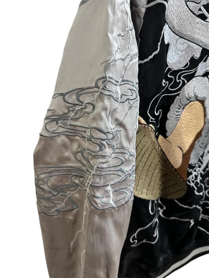 ワンピース ニカ スカジャン ルフィ 絡繰魂 リバーシブル アウター アニメ