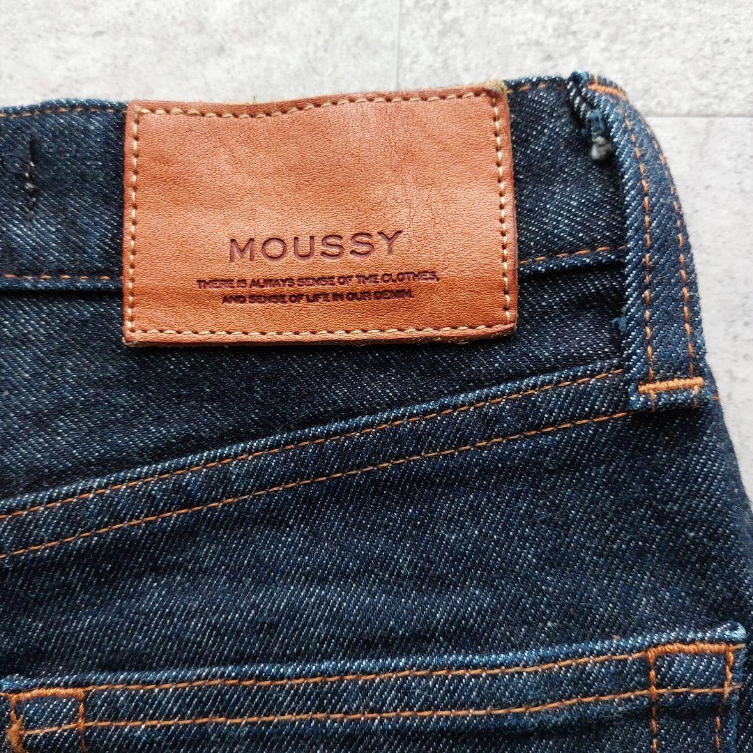 美品 マウジー MOUSSY MVS FLARE 25 フレアデニムパンツ