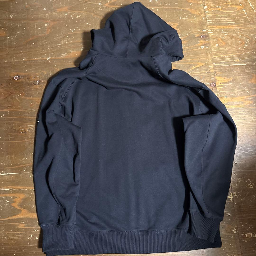 Y-3 ブラック フルジップパーカー 2XL