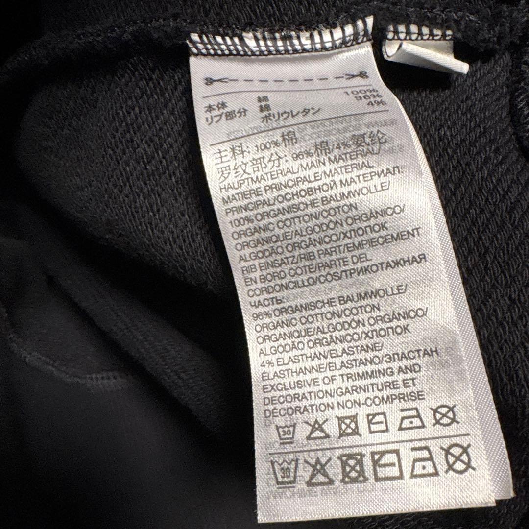 Y-3 ブラック フルジップパーカー 2XL