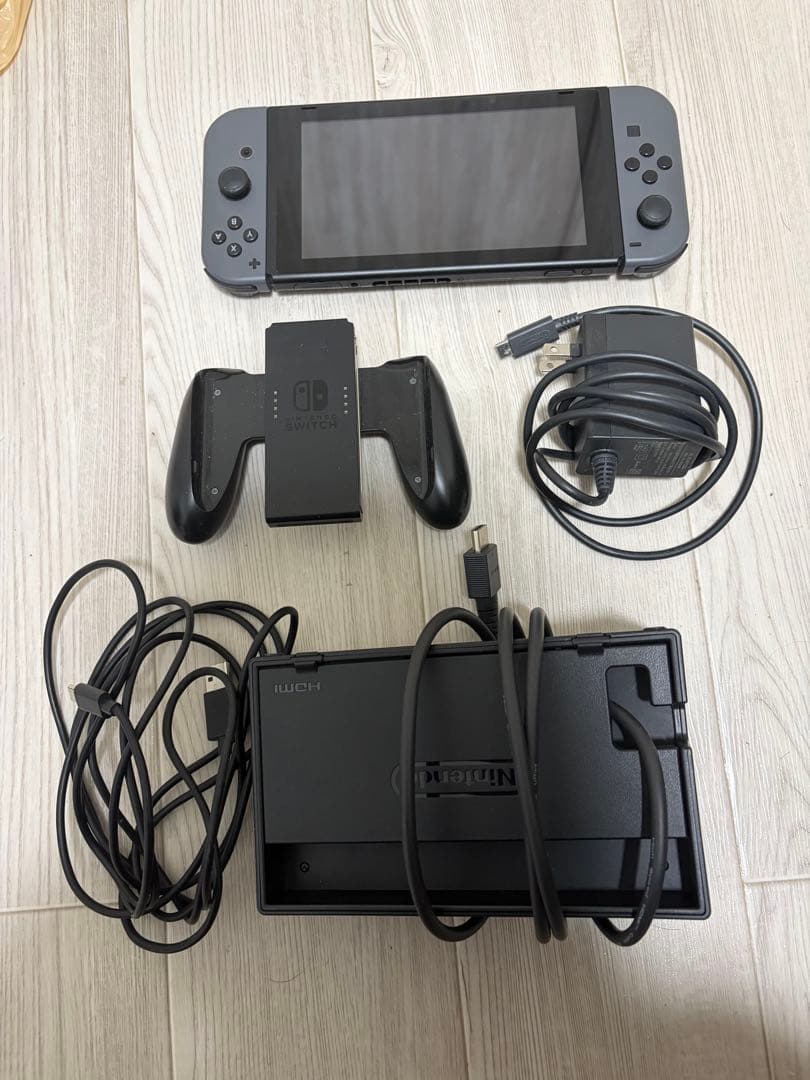 【精査済み】Nintendo Switch グレー 本体 周辺機器付