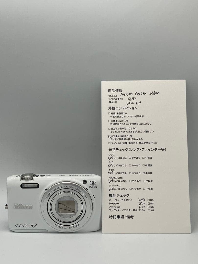 【動作確認済】Nikon COOLPIX S6800｜轻巧便携