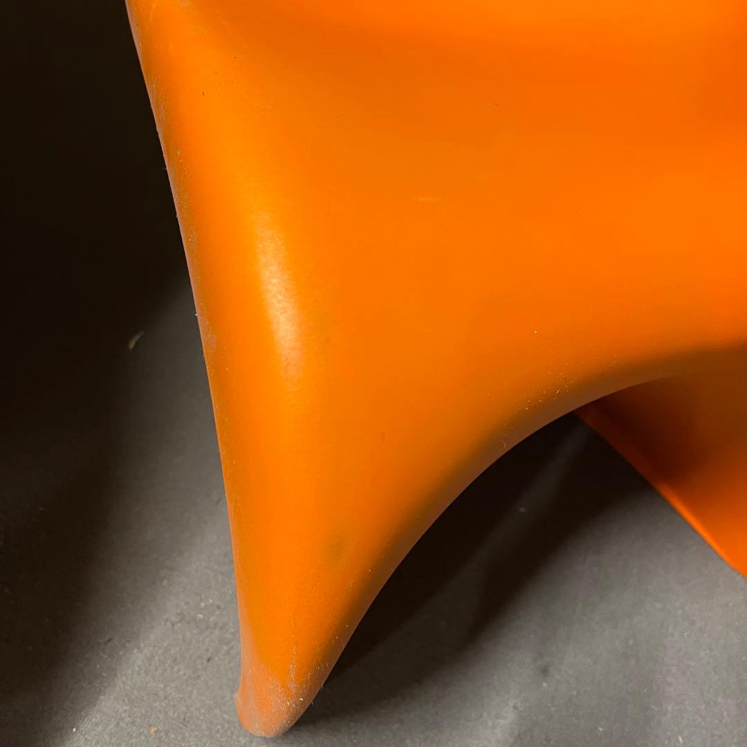 2F【used】②ヴィトラ　パントンチェア　デザイナーズチェア　オレンジ