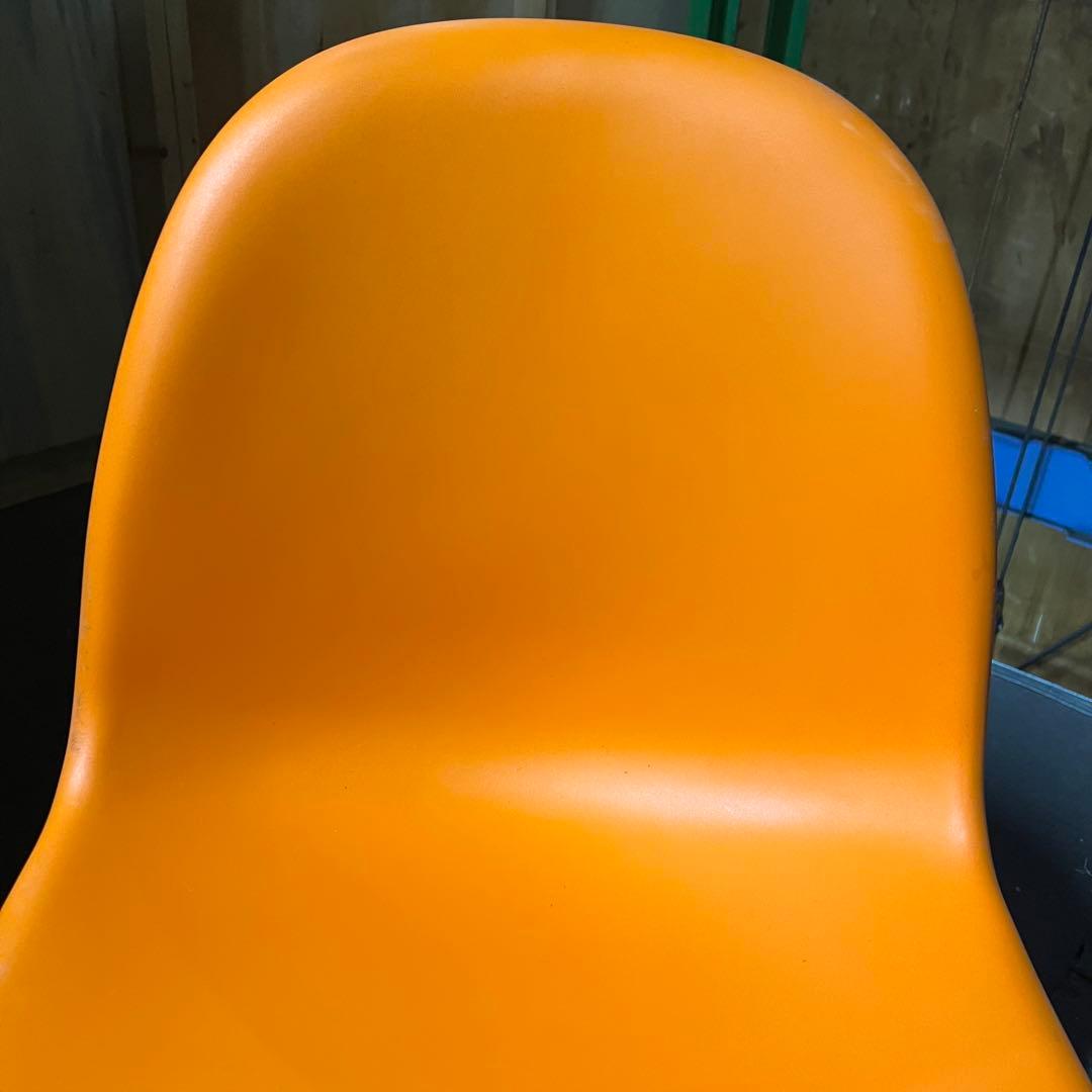 2F【used】②ヴィトラ　パントンチェア　デザイナーズチェア　オレンジ