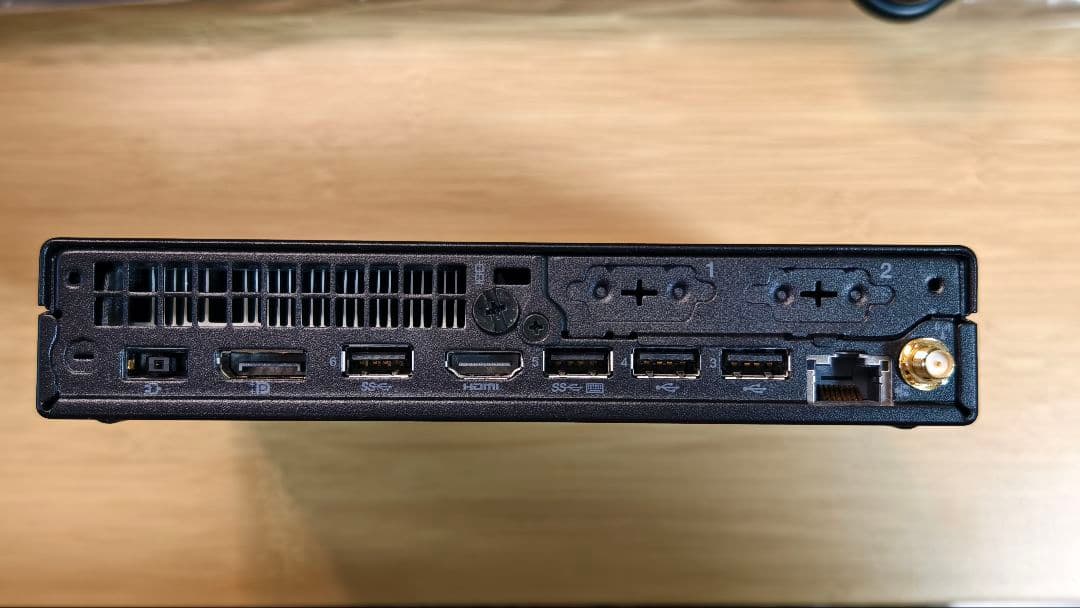 【Lenovo】M75q-Tiny Gen2 R5-5650GE 16GB換装済