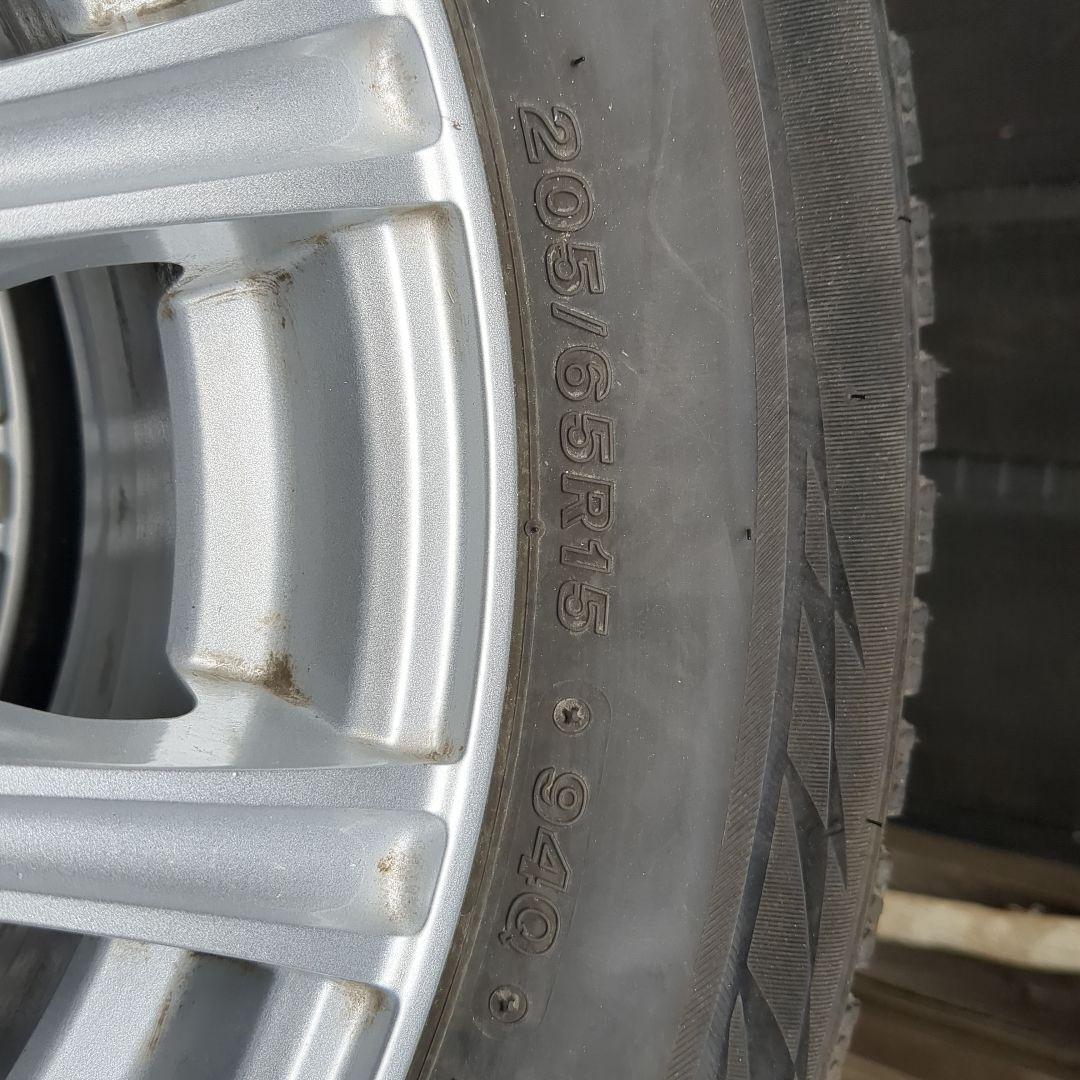 ブリヂストン Blizzak VRX2 15インチ タイヤホイールセット　スノー