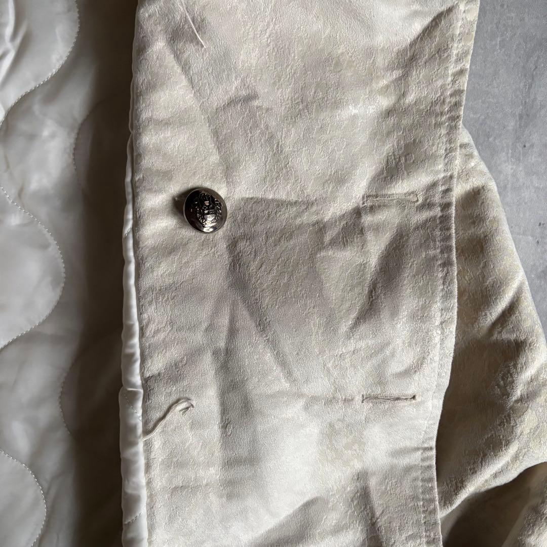 【00s archive】ファー付き　コート　蛇柄　y2k お兄系　ギャル男