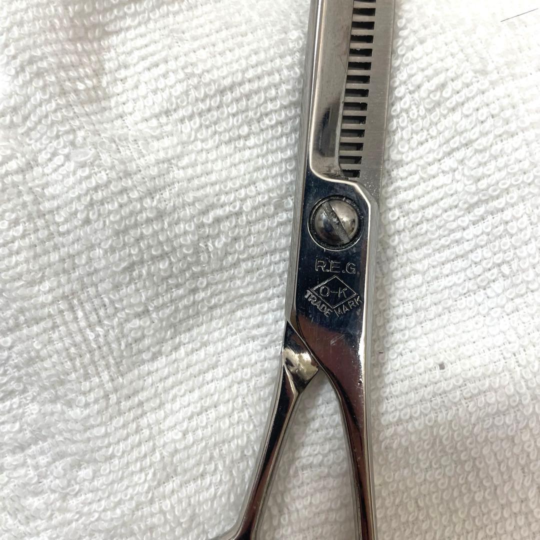 ⭐️シザー　セニングシザー　REG OK ニチリ　オールステンレス　30目⭐️