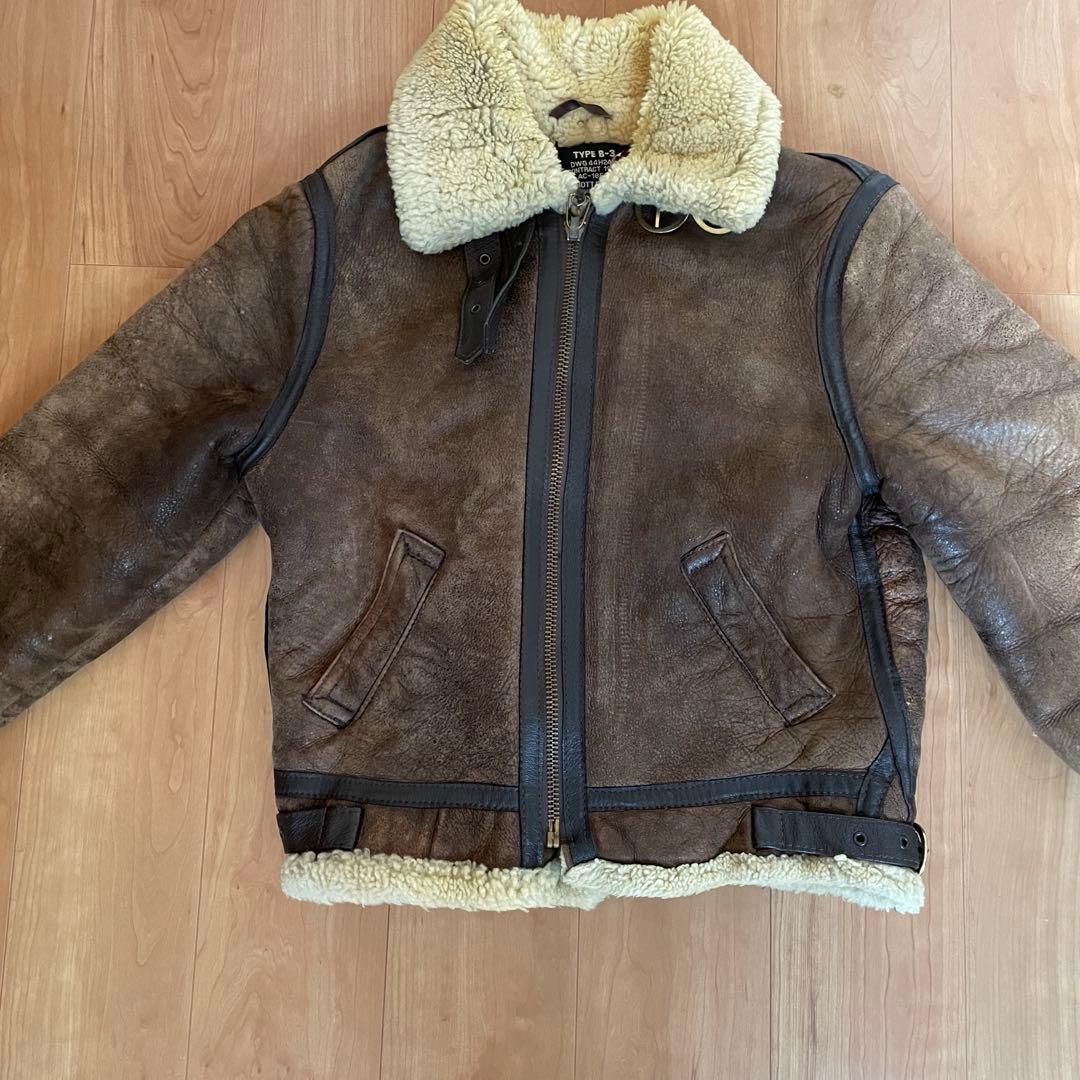 ショット B-3 ムートンジャケット ボマー フライト
