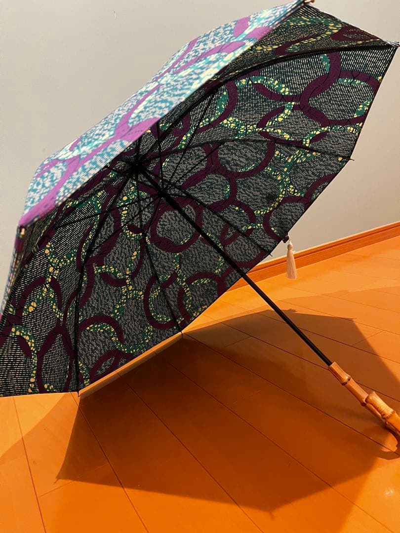 アフリカン　日傘　【877】