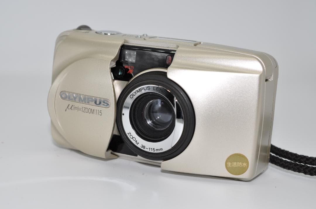 【完動品 美品】OLYMPUS mju μ zoom 115 動作確認済