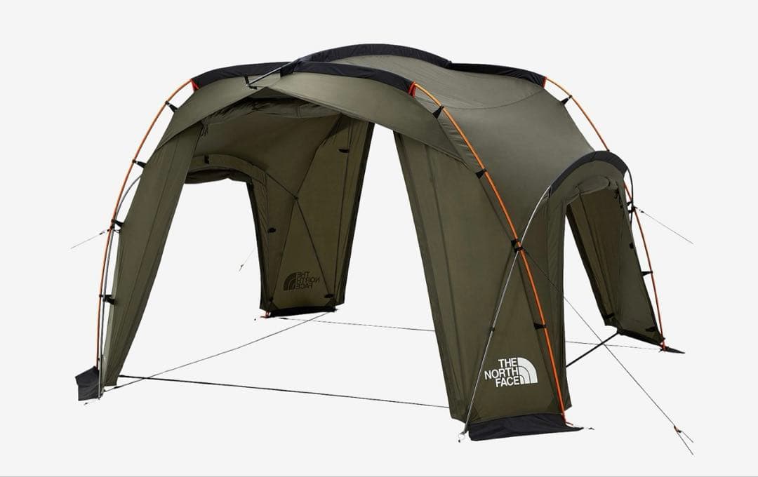 ノースフェイス エバベース6 フットプリント付き 専用ペグ無し