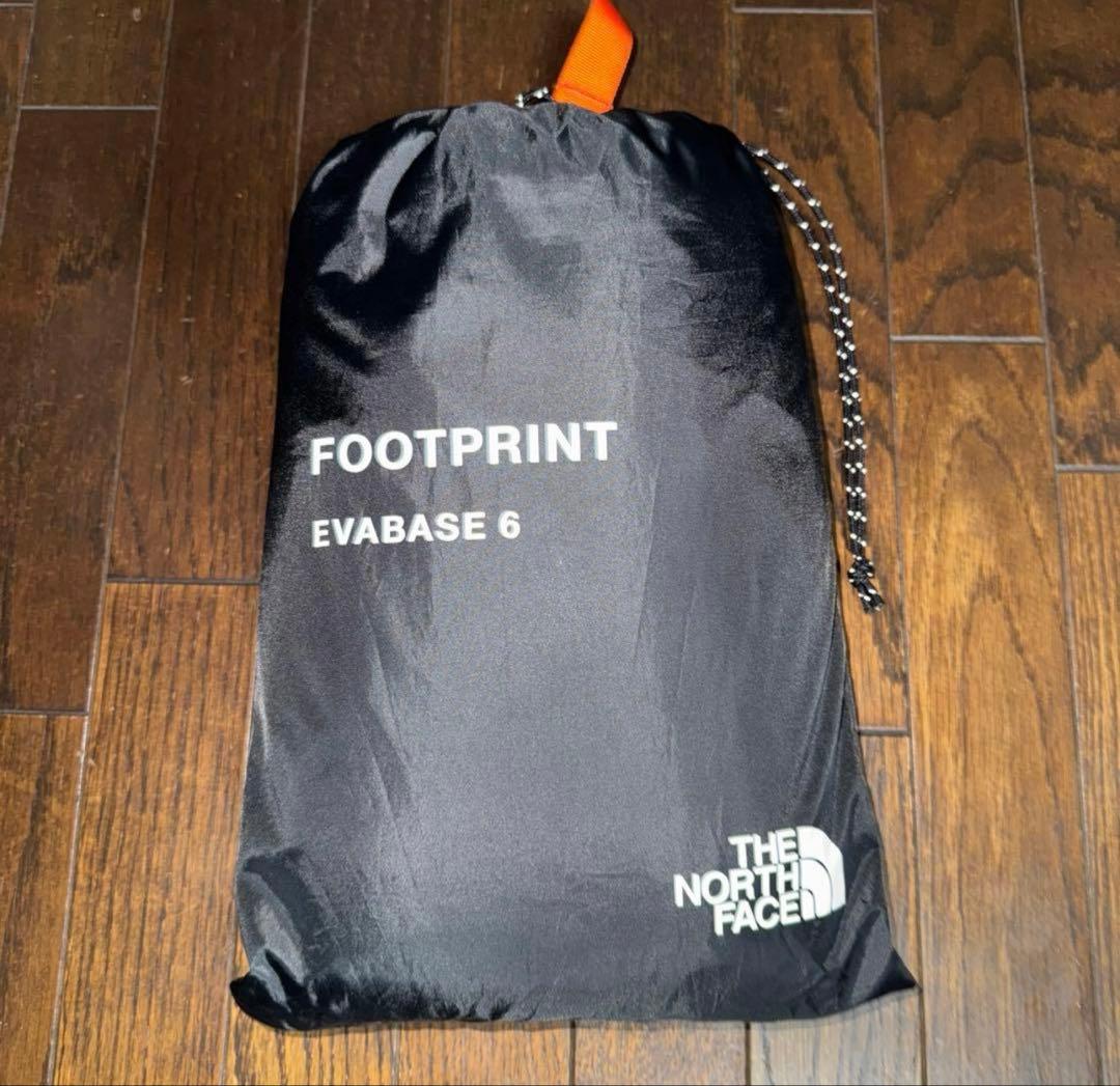 ノースフェイス エバベース6 フットプリント付き 専用ペグ無し