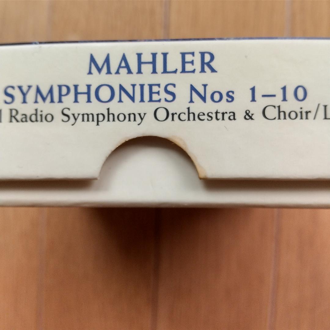 【状態良好】　CHANDOS　セーゲルスタム　マーラー交響曲全集　ボックス