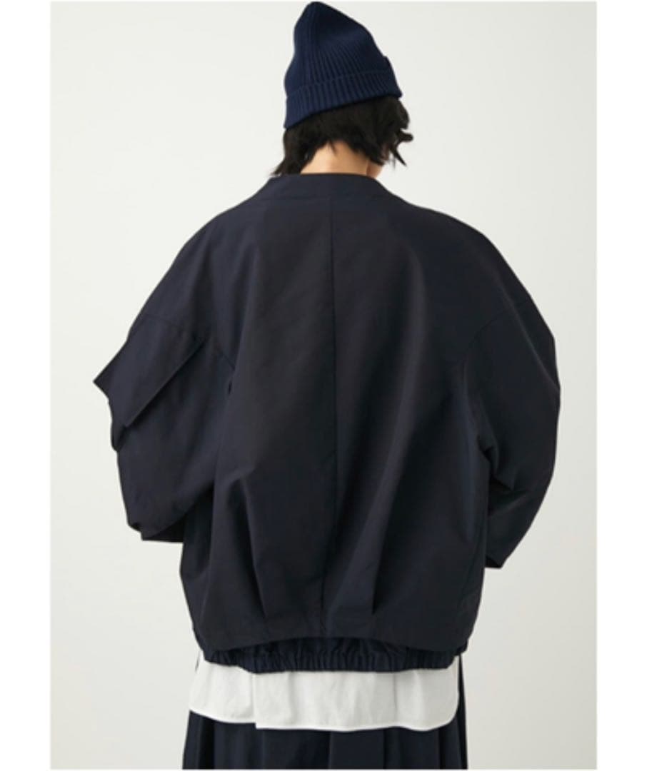 ☆美品☆ナゴンスタンス ミクロッティオックス ノーカラーファティーグジャケット