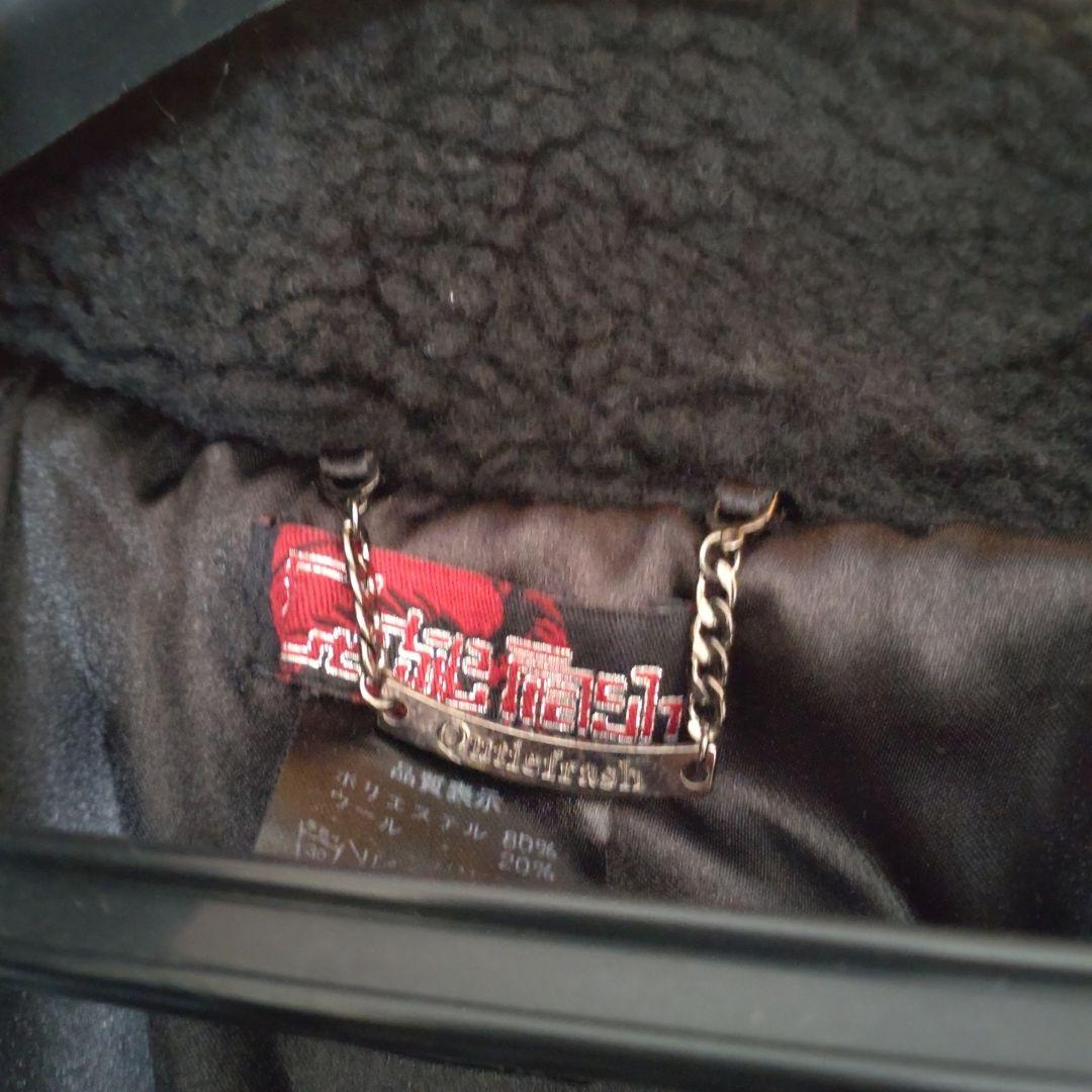 キューティーフラッシュフード付き和風デザインポンチョコート