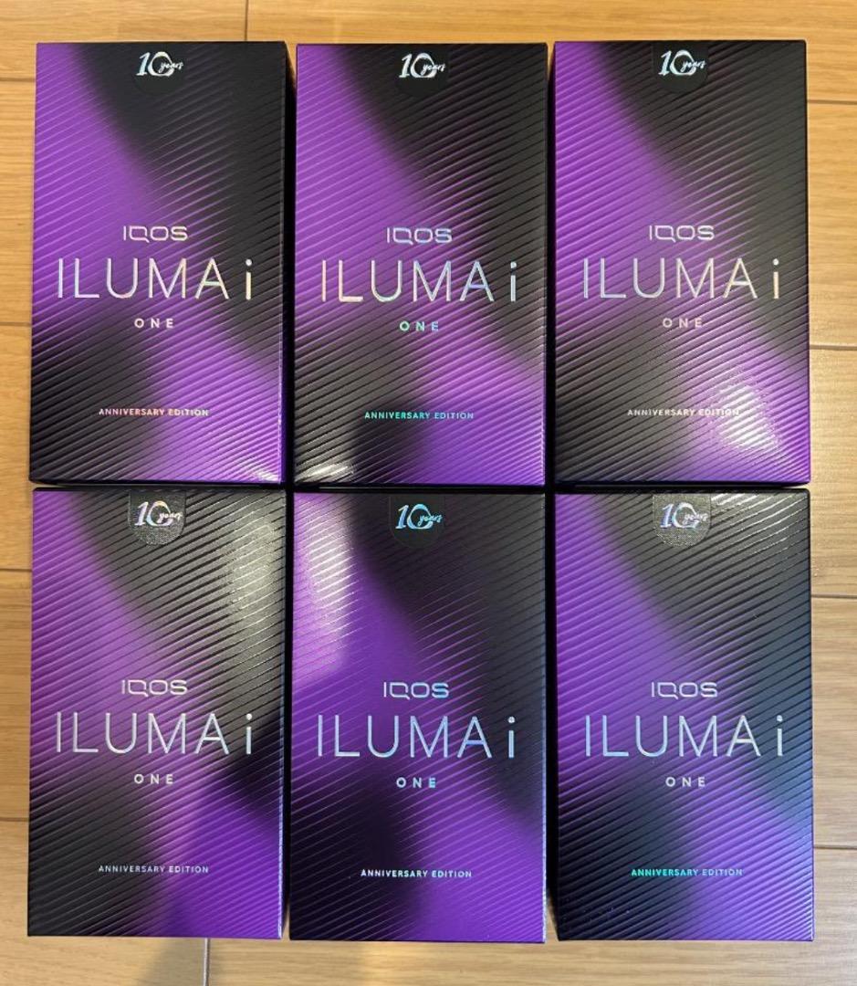 新品未開封　限定 IQOS イルマiワン　10周年アニバーサリーモデル　6個