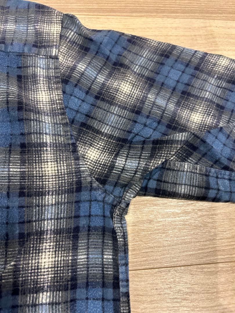 F*J様 60s 70s Sears ネルシャツ シャドウ　オンブレ　ヴィンテー