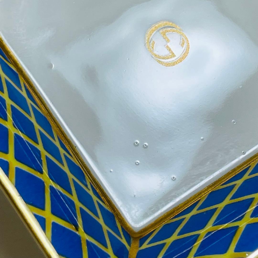 GUCCI グッチ ヴィンテージ スクエア ミニ トレイ 小皿 プレート