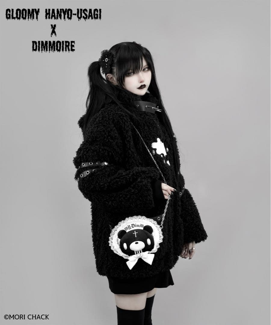 DimMoire ディムモアール グルーミーおでかけポーチ Black