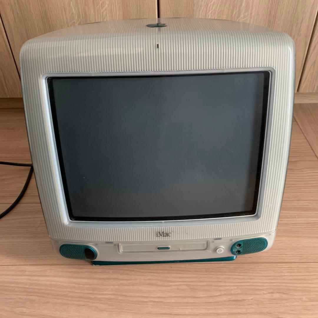 初代i Mac 電源コードつき　ジャンク品　ボンダイブルー