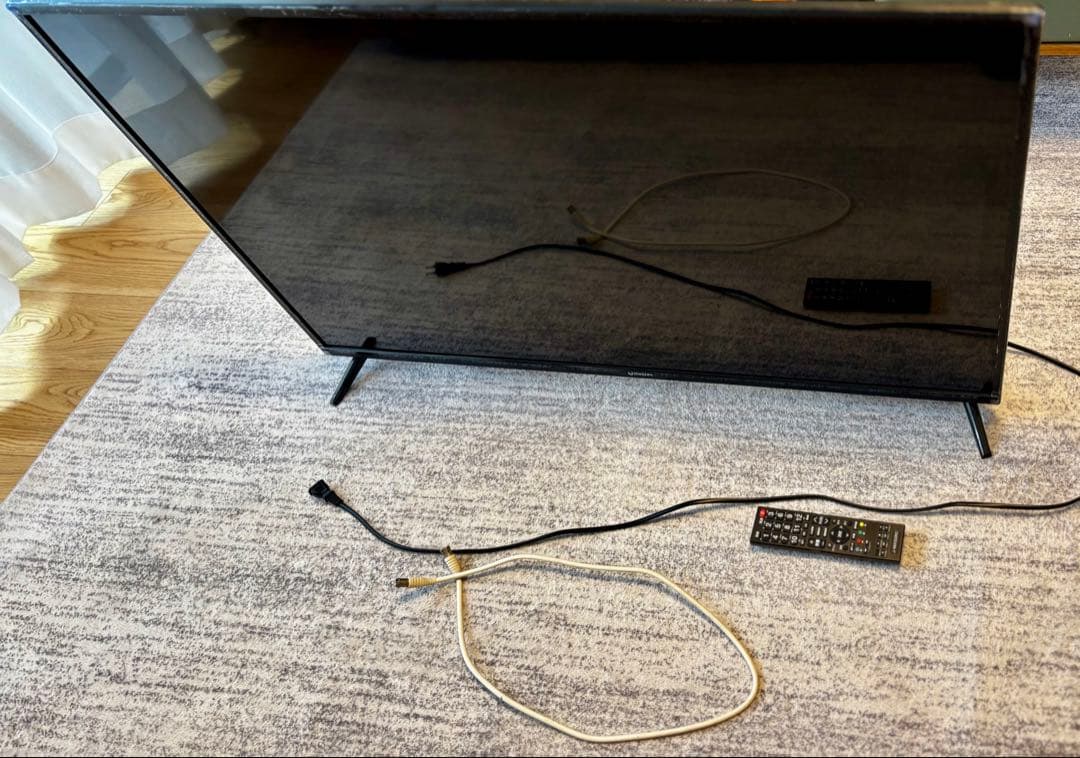 【動作確認済/送料込】43型maxzen 薄型テレビ スタンド付き