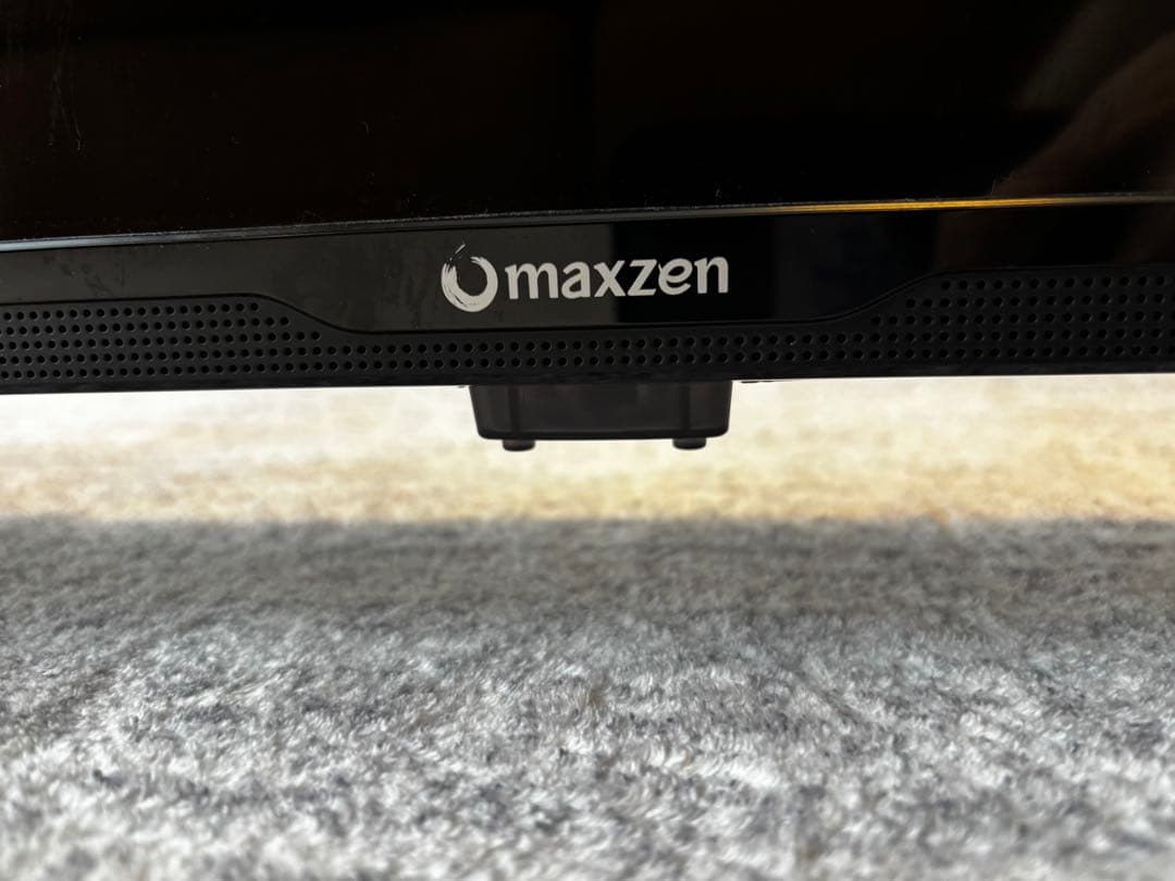 【動作確認済/送料込】43型maxzen 薄型テレビ スタンド付き