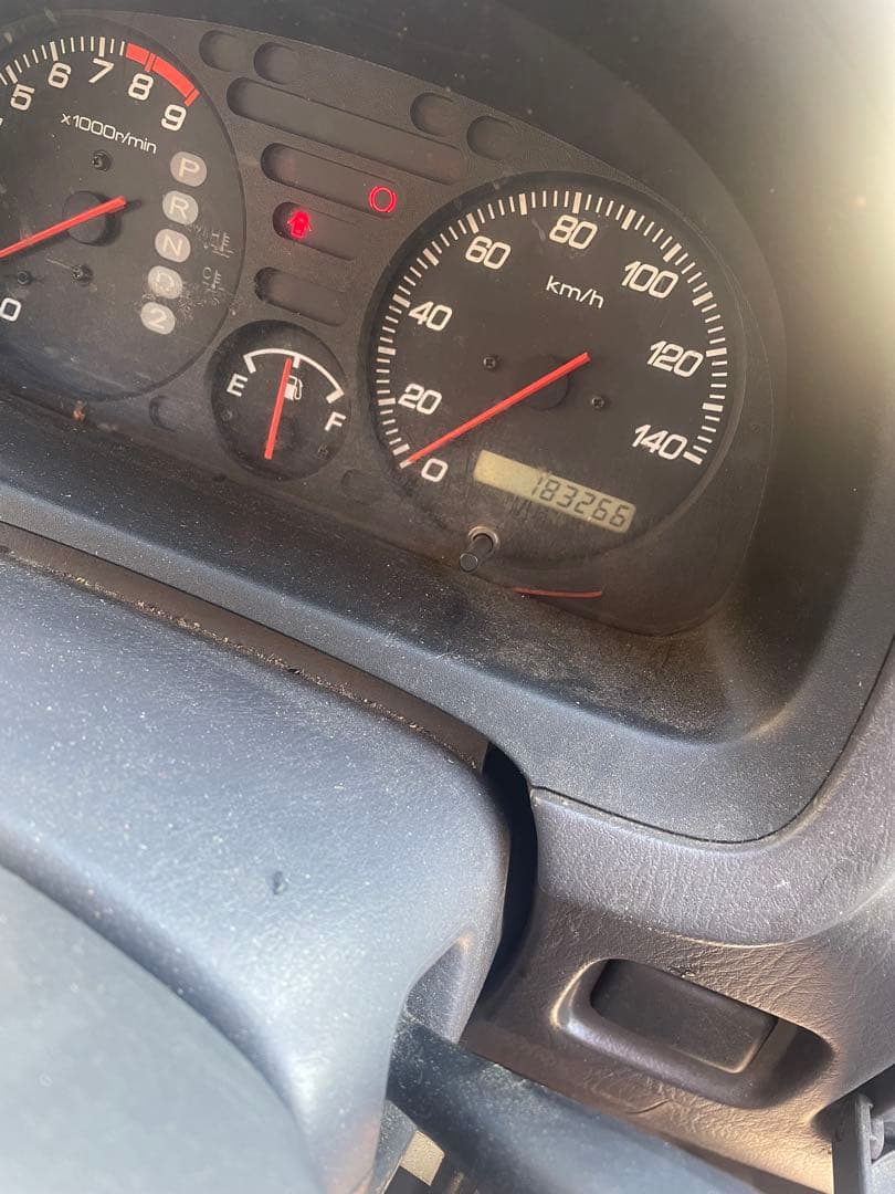 ホンダ バモス　黒 軽バン 2003年式