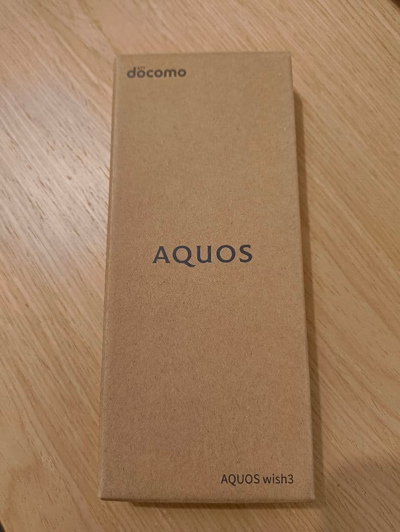 スマートフォン本体 wish3 sh-53d