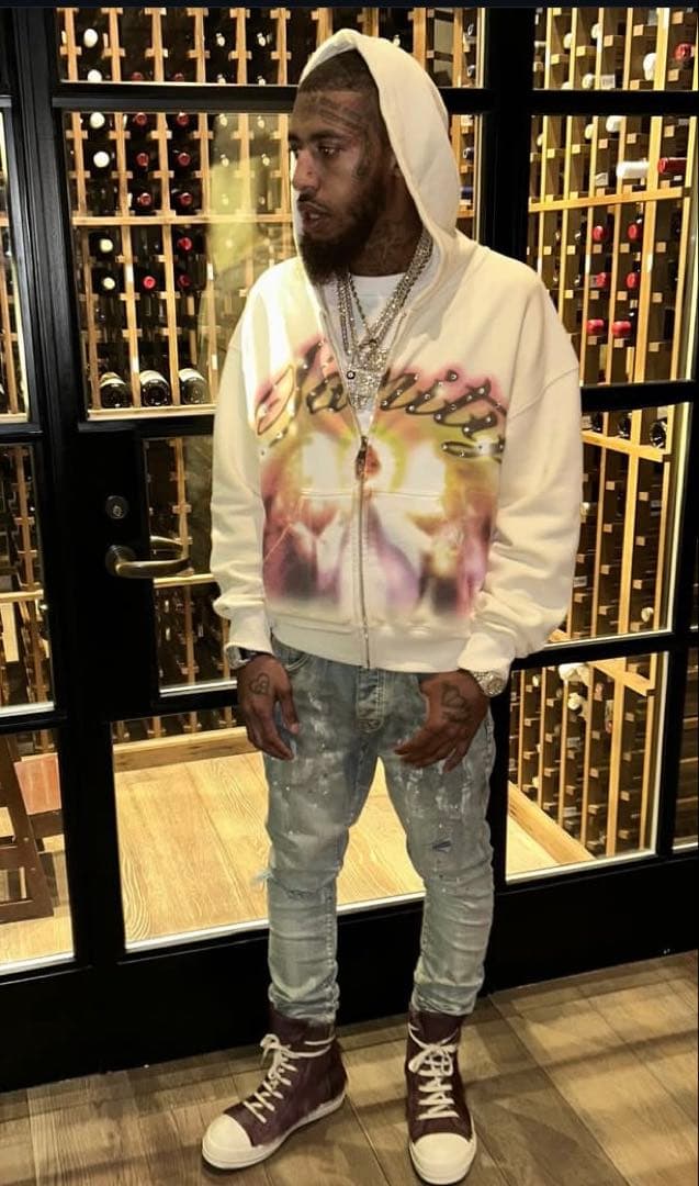 saint angel hoodie購入履歴あり sp5der hellstar