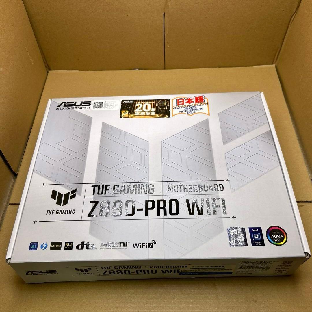 ASUS TUF GAMING Z890-PRO WIFI 2025年製
