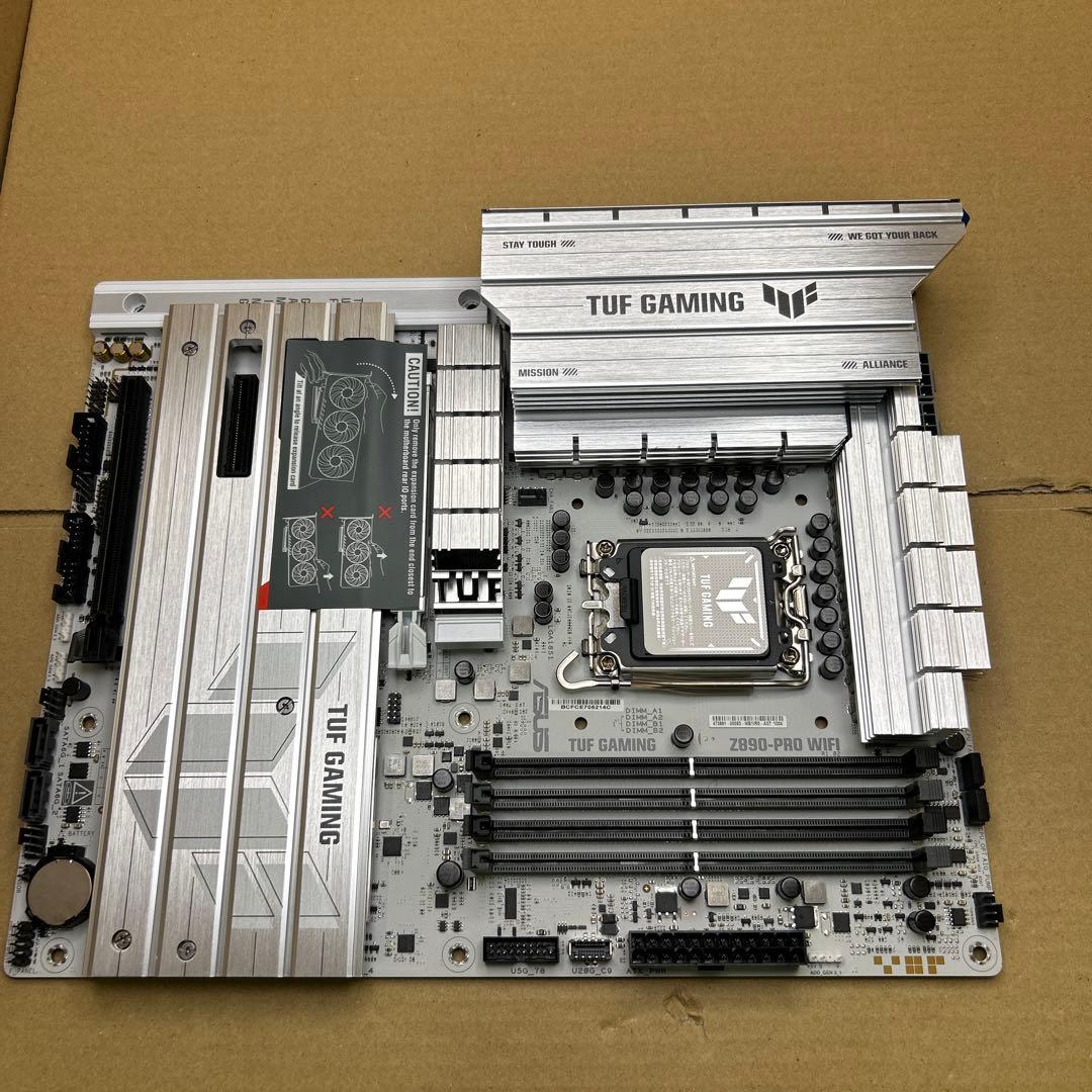 ASUS TUF GAMING Z890-PRO WIFI 2025年製