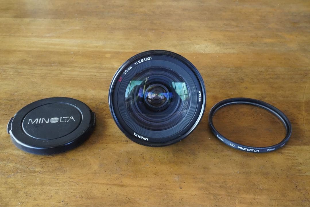 レンズ(単焦点) MINOLTA AF 20mmF2.8