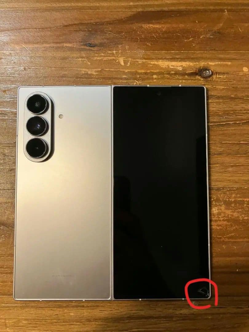 Samsung Galaxy Z Fold 7 シルバー 本体