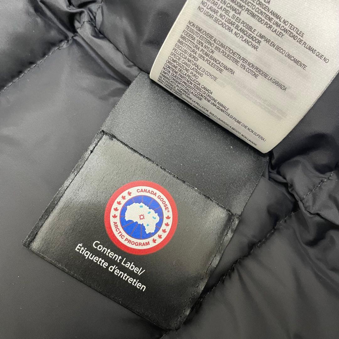 カナダグース ケンジントンパーカ ブラック Sサイズ ダウンジャケット
