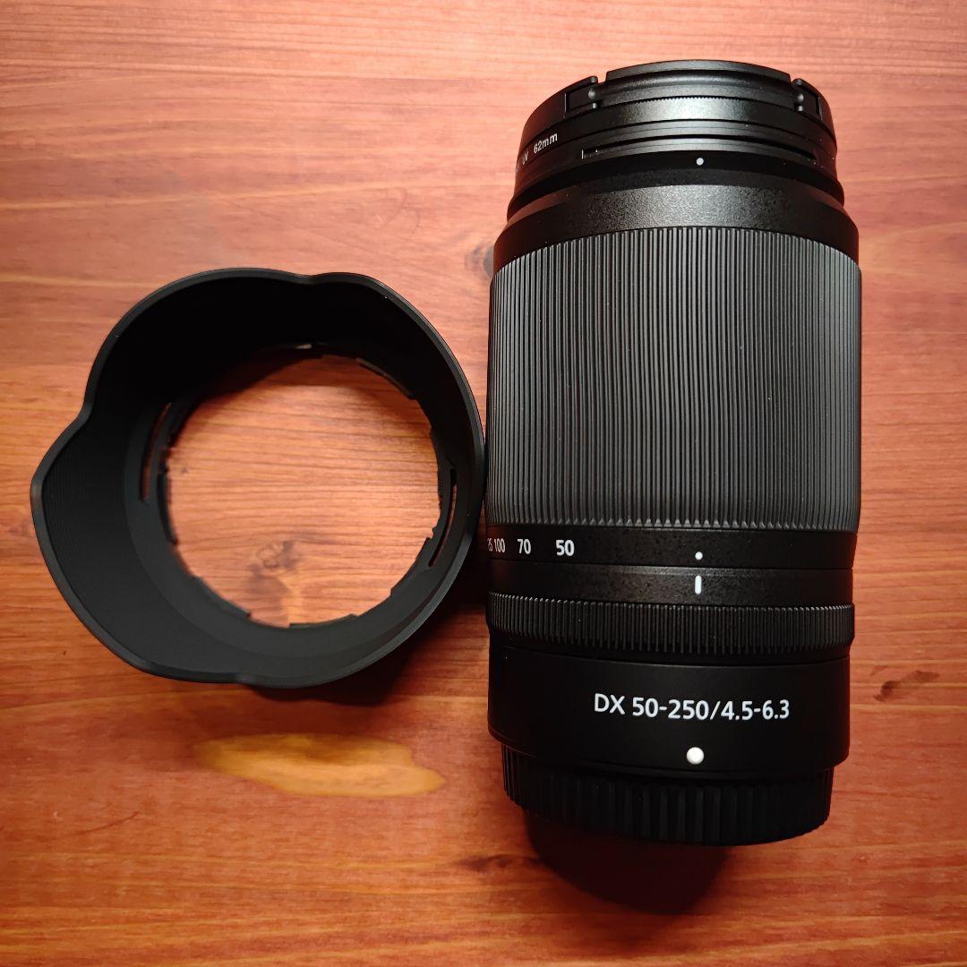 Nikon ZDX50-250mm f/4.5-6.3【フード/保護フィルタ付】