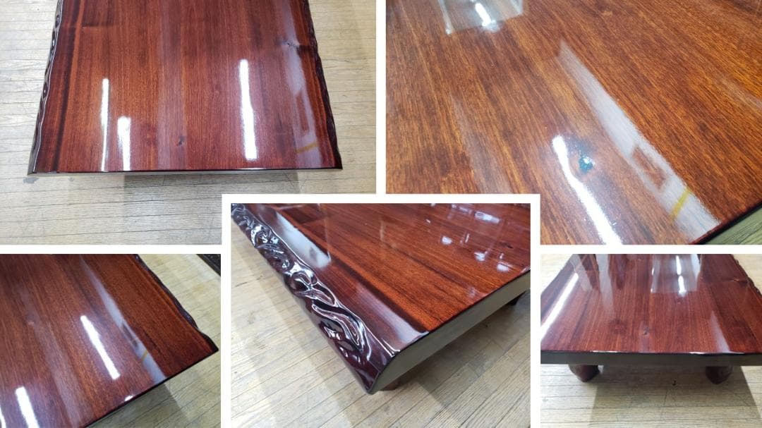 seigetu　美品　一枚板　無垢　座卓