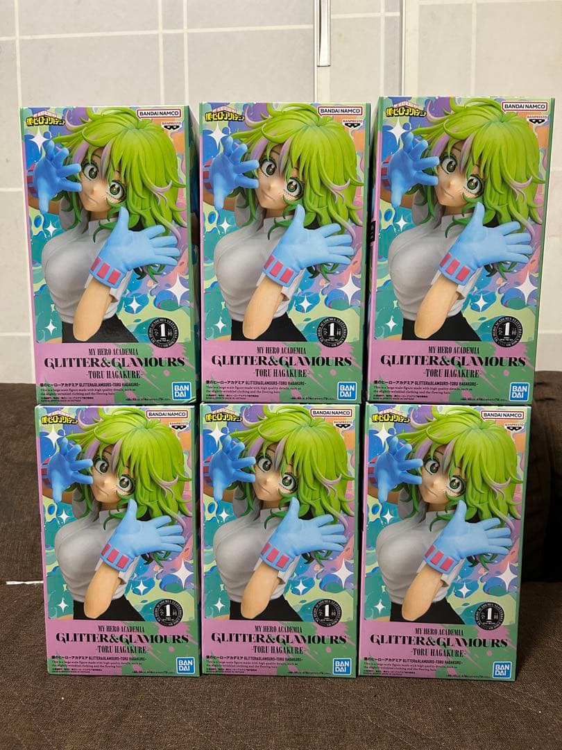 僕のヒーローアカデミア 葉隠透 フィギュア　６体セット