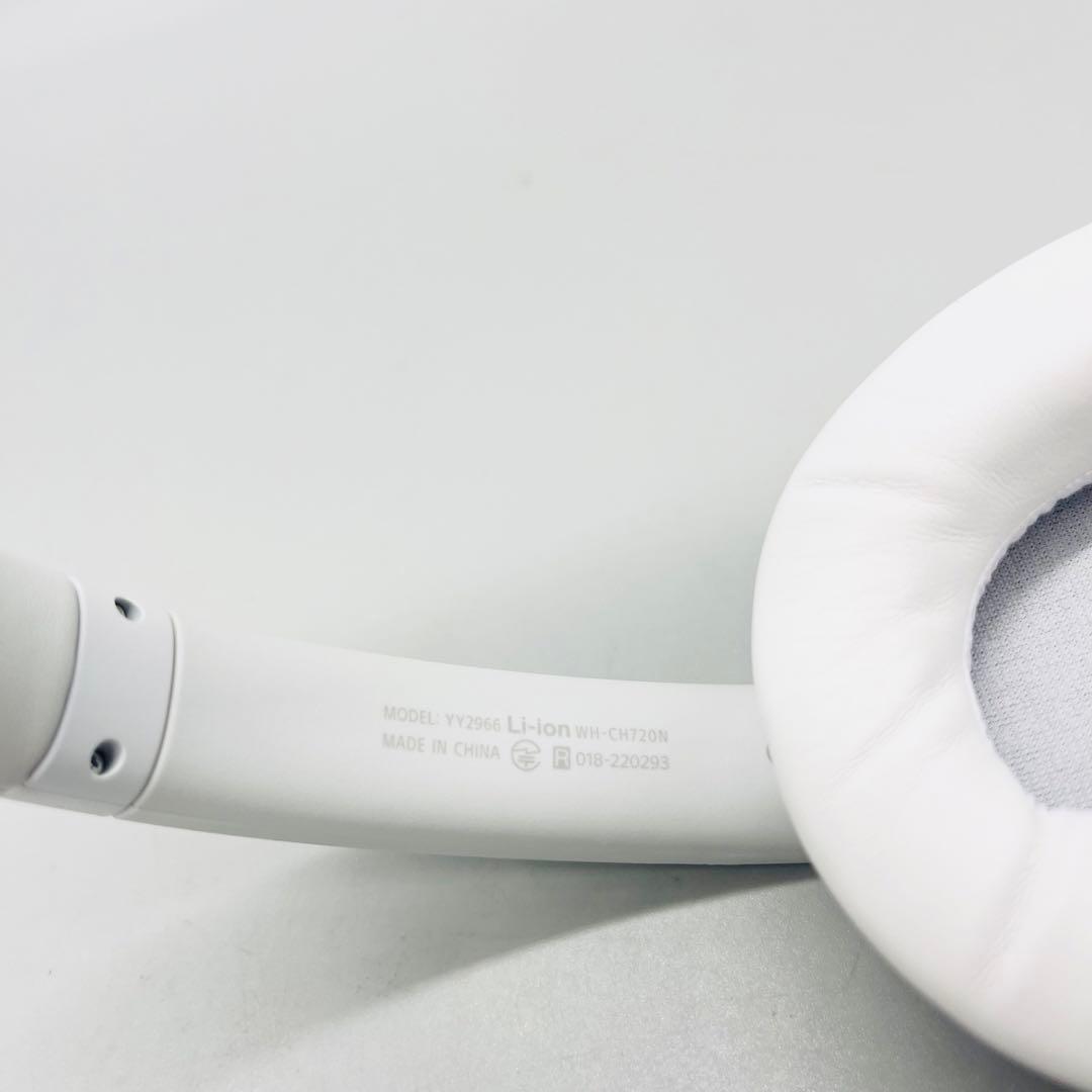 【美品】SONY WH-CH720N ワイヤレスヘッドホン　ノイズキャンセリング