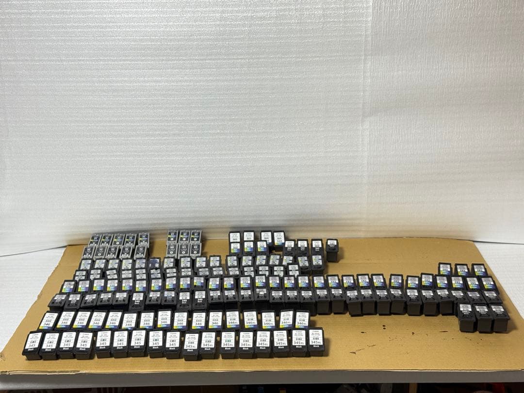 Canon HP LEXMARK 空インクカートリッジ　合計210個