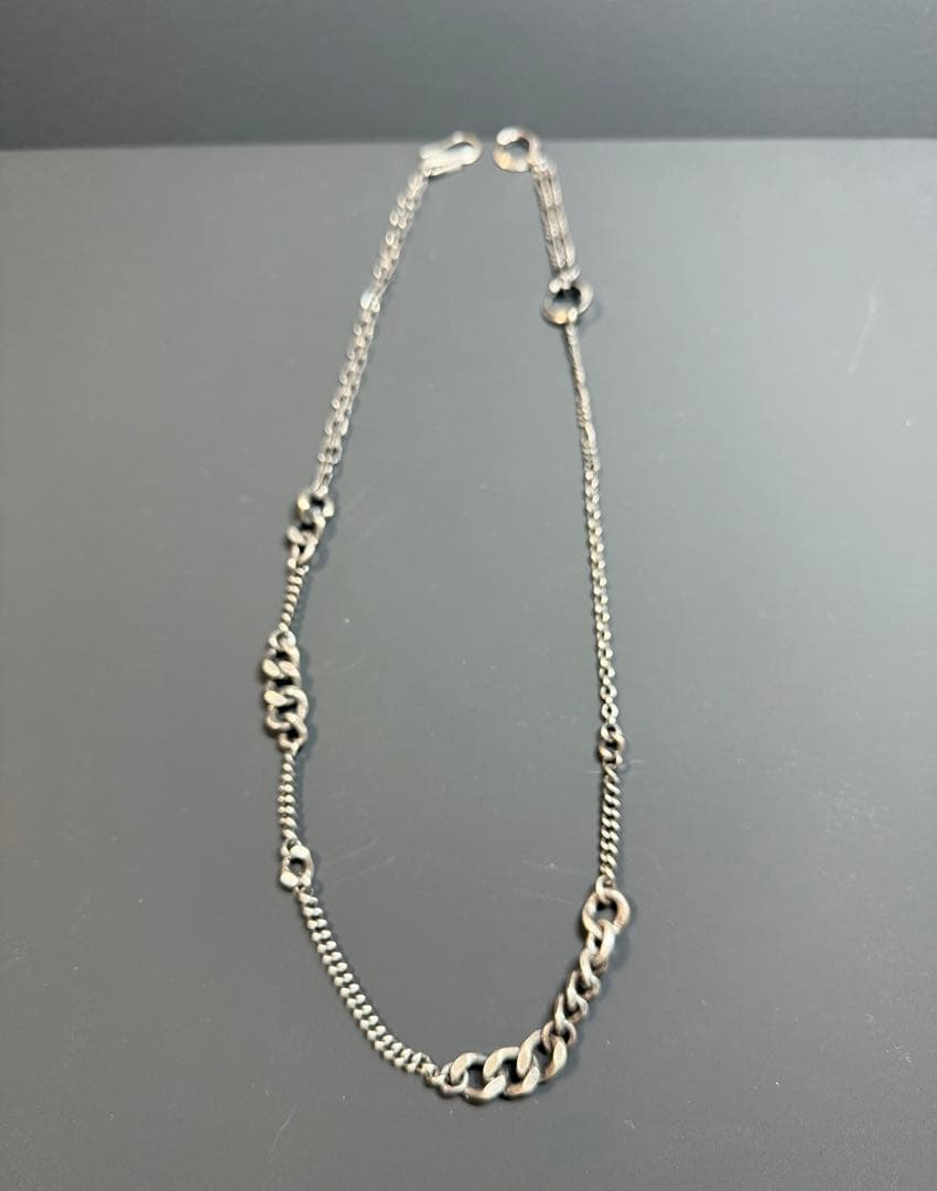 PRY 3way Silver Mix Chain Necklace シュウト