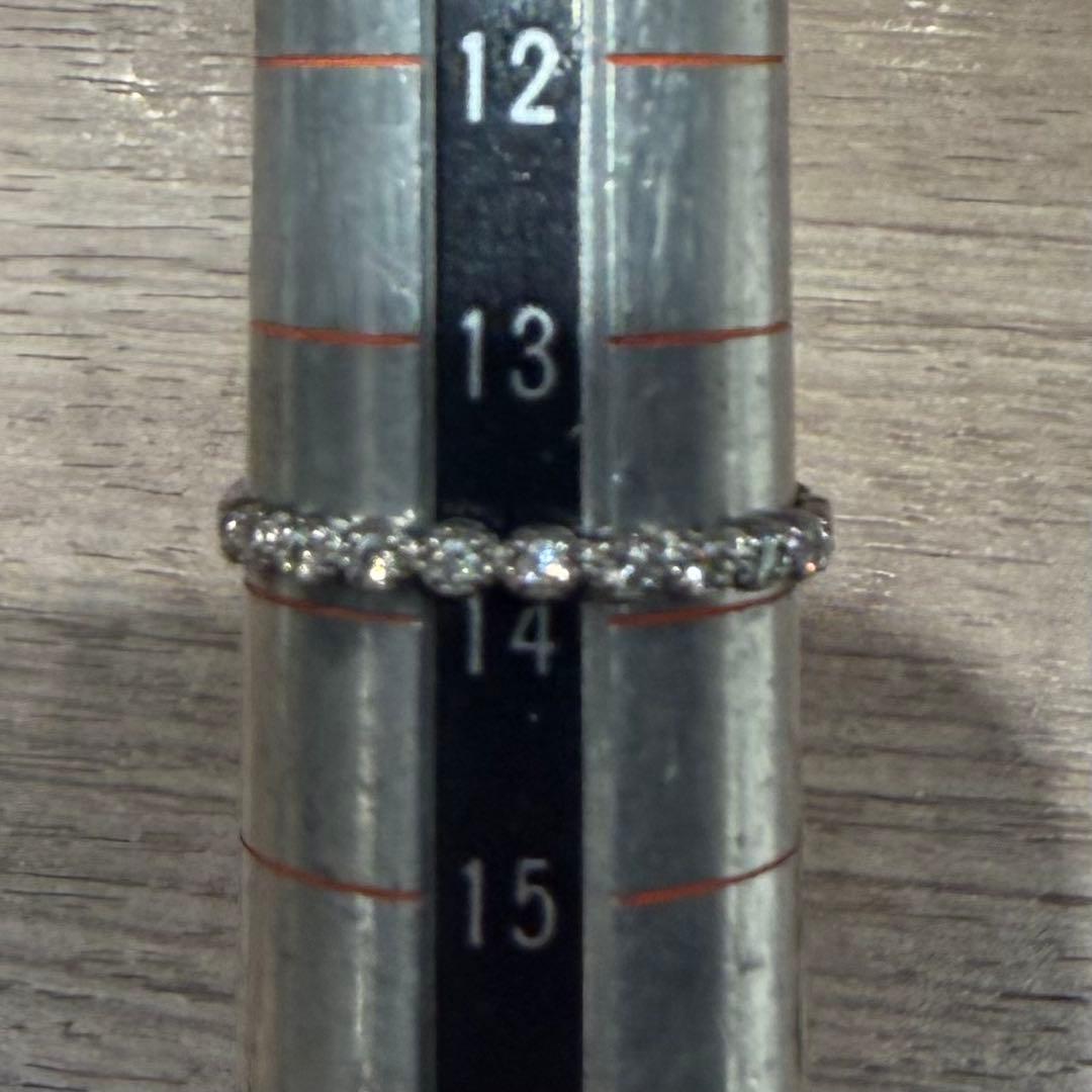 TSUTSUMI ツツミ プラチナダイヤモンドリング 14号 指輪