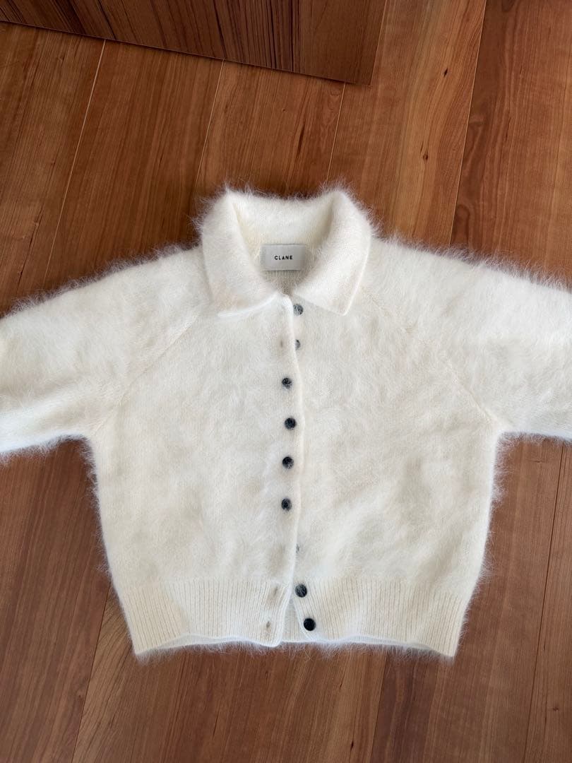 CLANE クラネANGORA SHORT KNIT CARDIGAN