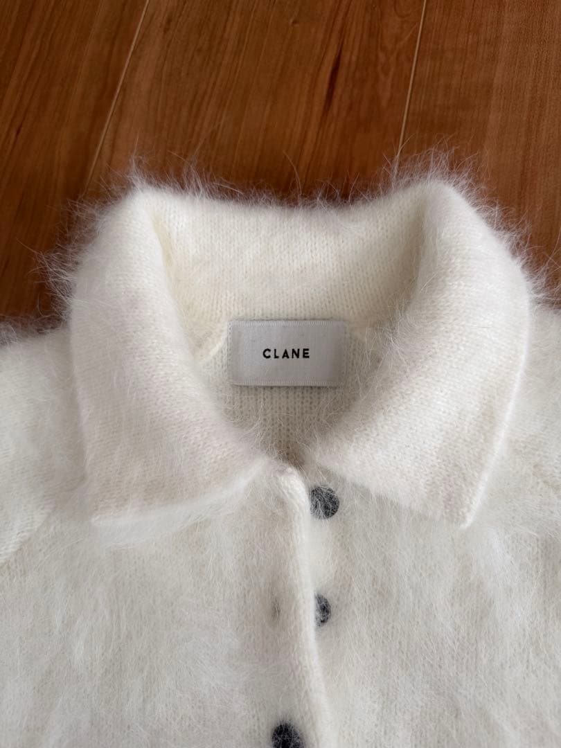 CLANE クラネANGORA SHORT KNIT CARDIGAN