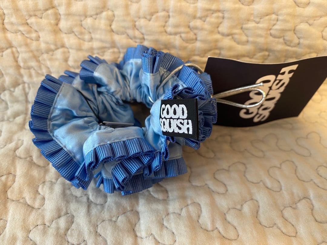 【新品タグ付】GOOD SQUISH BABY COWBOY BLUE シュシュ