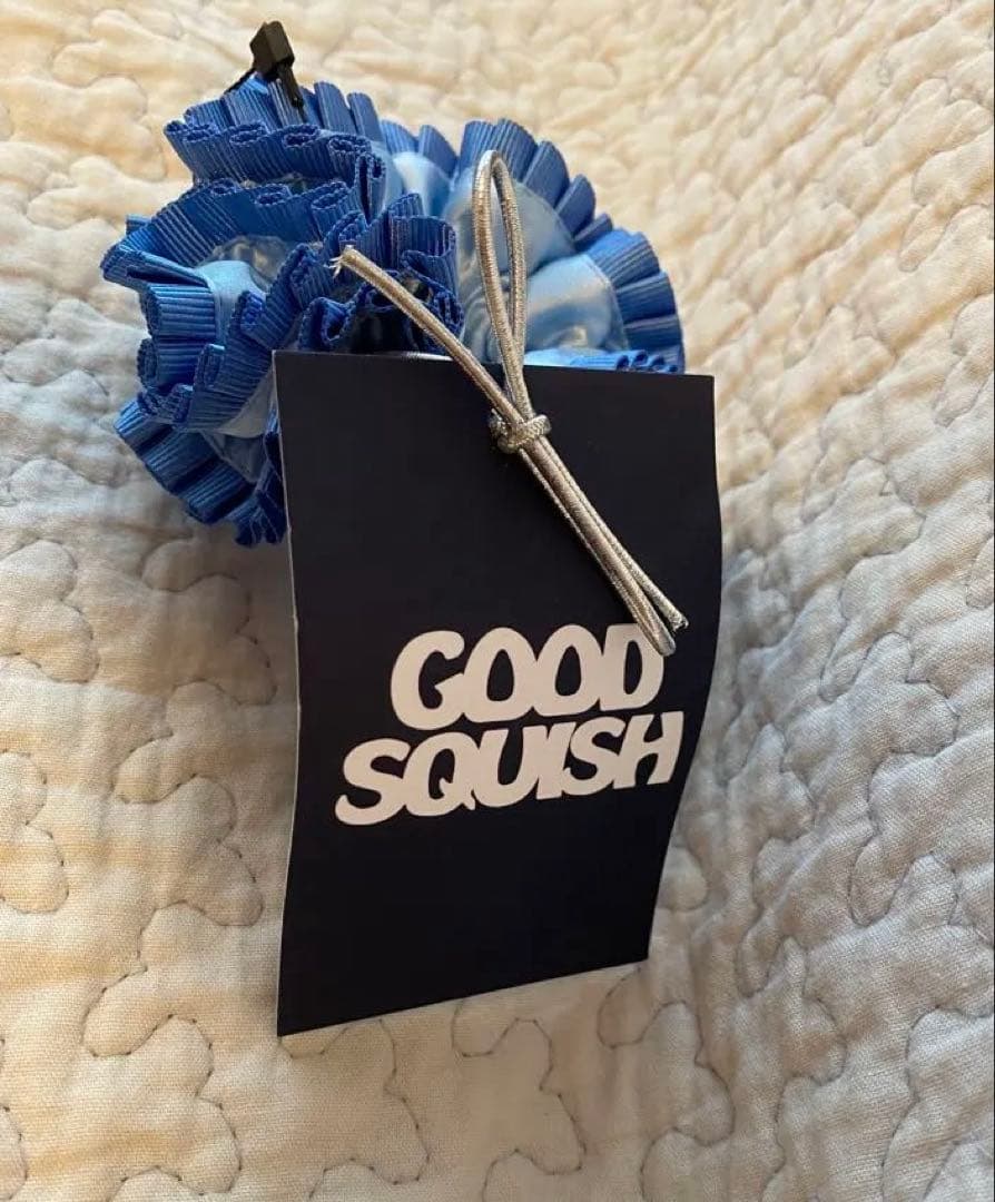 【新品タグ付】GOOD SQUISH BABY COWBOY BLUE シュシュ